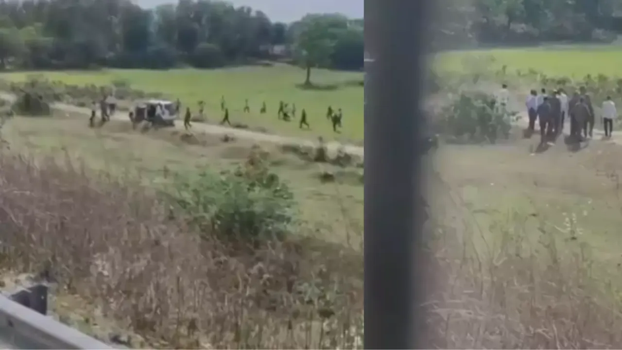 एलडीए की टीम पर हमला! जुग्गौर में अवैध रो-हाउस तोड़ने पहुंची टीम दौड़ाया, जान बचाकर भागे अधिकारी