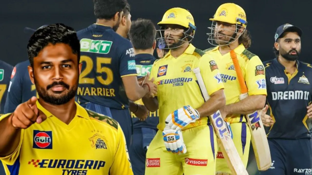 संजू सैमसन पर टिकी CSK की उम्मीदें! गुजरात के खिलाफ चेन्नई की वापसी की कोशिश