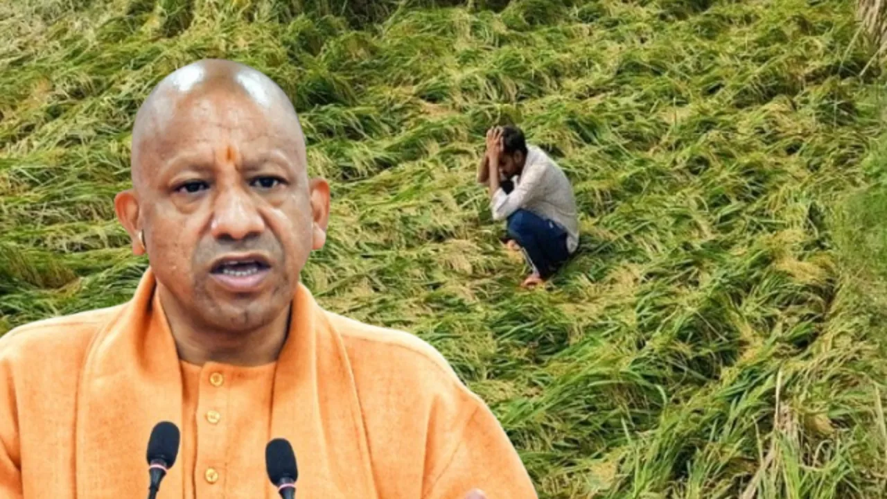 बेमौसम बारिश से परेशान किसानों का CM योगी ने हाल जाना, जिलाधिकारियों से मांगी रिपोर्ट 