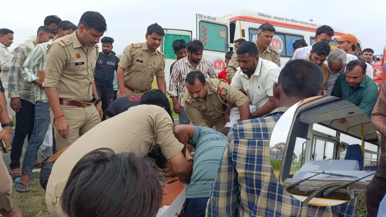 Muzaffarnagar News:  स्कूल बस और मोटर साइकिल में भीषण टक्कर, दो बच्चों समेत एक व्यक्ति की मौत, कई घायल