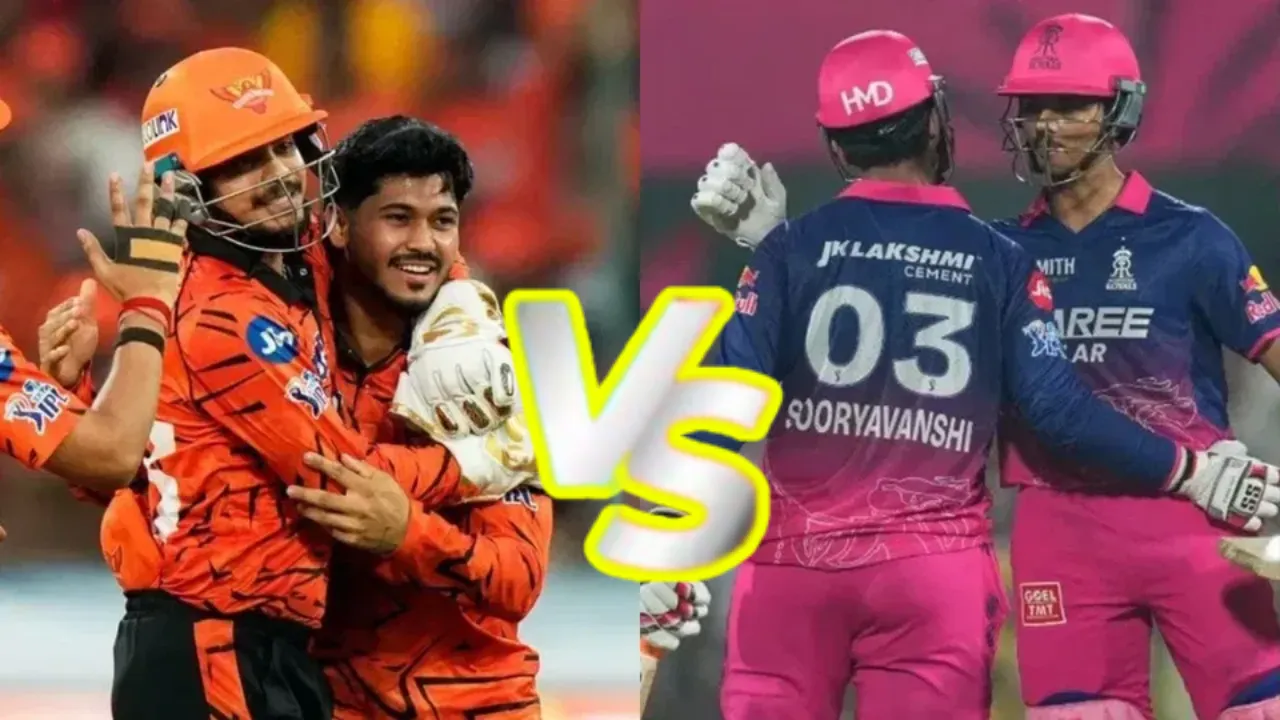 RR vs SRH Head to Head: जयपुर में धमाकेदार टक्कर, SRH का पलड़ा भारी लेकिन RR घरेलू मैदान पर देगी जोरदार चुनौती! 