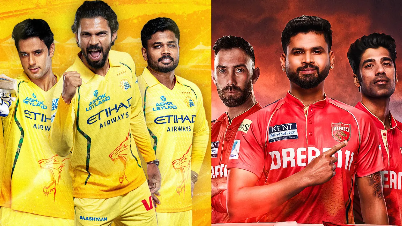 CSK vs Punjab Kings: चेपॉक में आज धमाकेदार टक्कर, कौन मारेगा बाजी?
