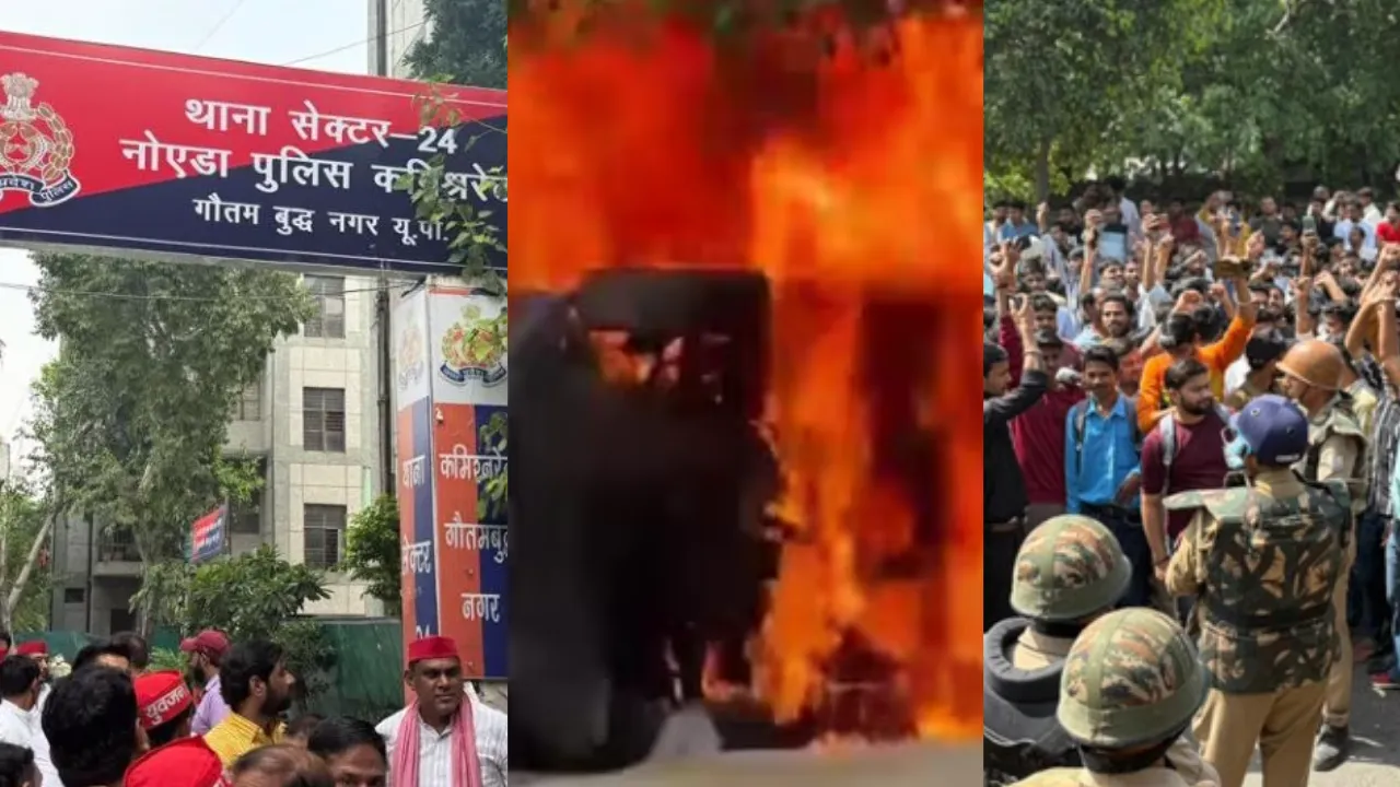 नोएडा श्रमिक हिंसा पर सपा-कांग्रेस का BJP पर तीखा हमला: अखिलेश बोले- पूंजीपतियों का ATM भरा, मजदूरों का खाली