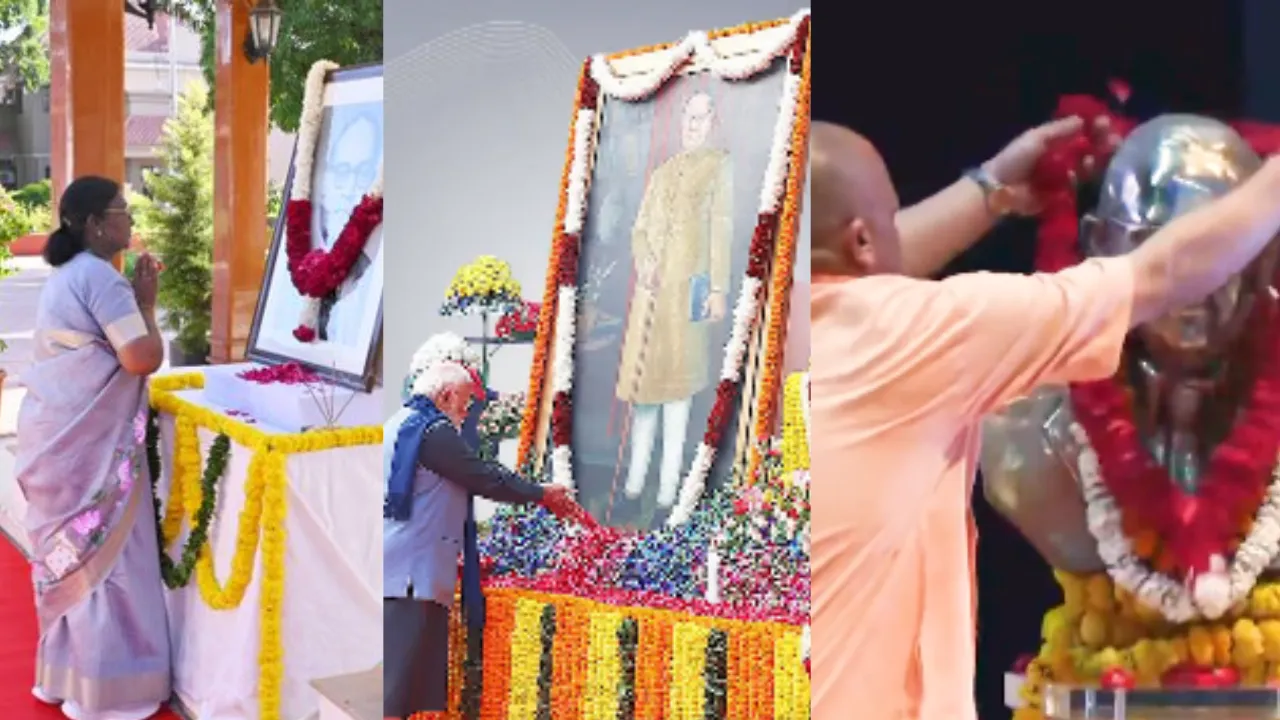 बाबा साहब डॉ. भीमराव आंबेडकर जयंती : देश के बड़े नेताओं ने दी श्रद्धांजलि, राष्ट्रपति ने कहा-उनका योगदान ऐतिहासिक  