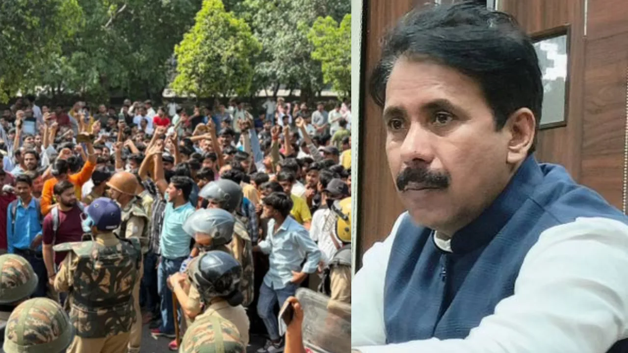 Noida Protest News: नोएडा हिंसा के पीछे पाकिस्तान हैंडलर? श्रम मंत्री अनिल राजभर ने लगाया गंभीर आरोप