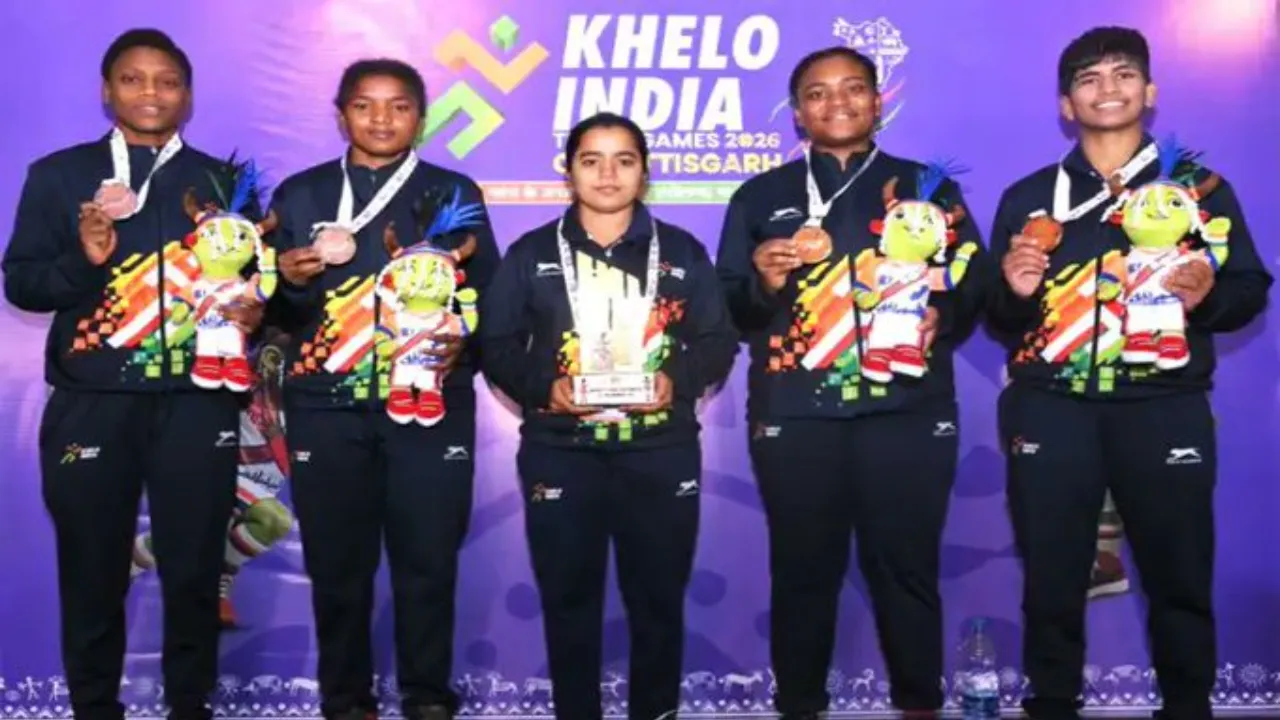 खेलो इंडिया ट्राइबल गेम्स में सिद्दी समुदाय के पहलवानों ने किया कमाल, जीते तीन स्वर्ण और एक रजत पदक 