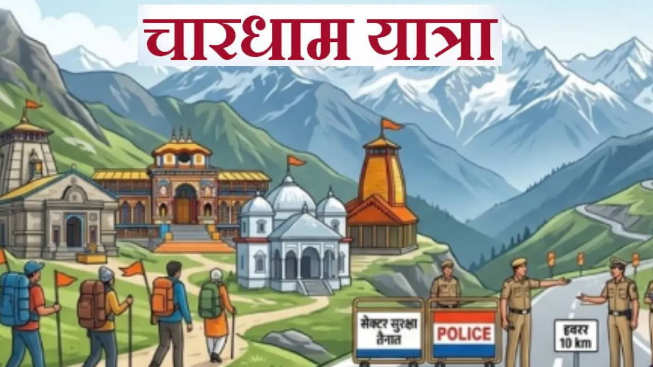 Chardham Yatra 2026: 19 अप्रैल से खुलेंगे यमुनोत्री-गंगोत्री के कपाट, 7000 पुलिसकर्मी संभालेंगे सुरक्षा, जानें पूरी details
