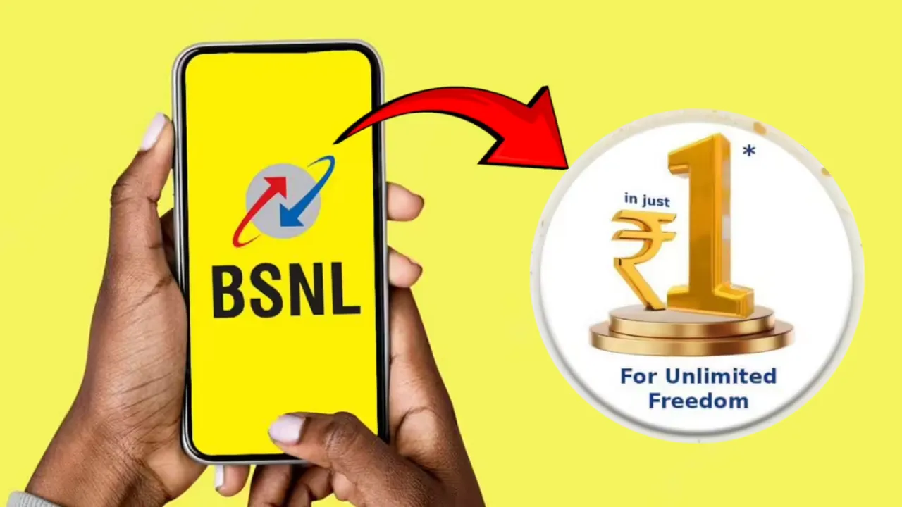 BSNL 1 Rupees plan:  'फ्रीडम ऑफर' की हुई शुरुआत, अनलिमिटेड कॉलिंग के साथ मिलेगा भरपूर डेटा, जानें ऑफर details