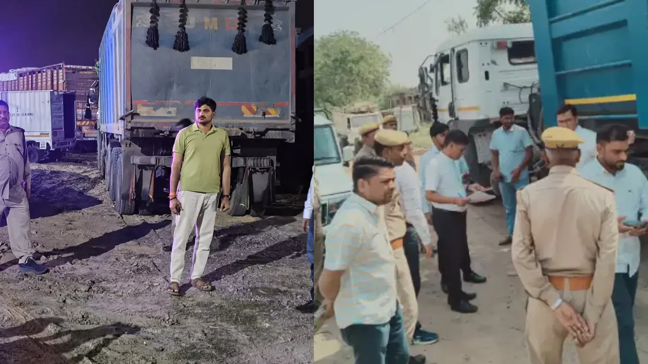 अवैध खनन पर सख्ती, अभियान में 5.23 लाख का जुर्माना, रायबरेली से उन्नाव, फतेहपुर बॉर्डर तक चला विशेष अभियान