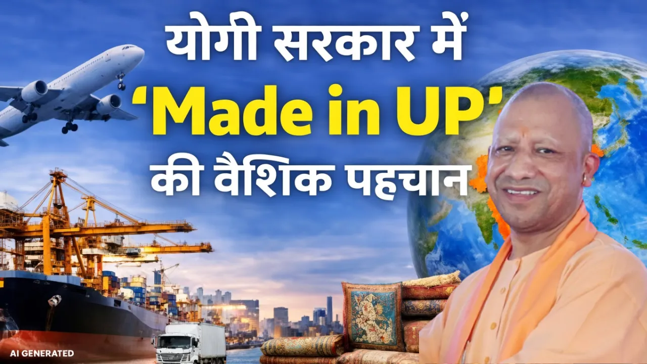 1.31 लाख करोड़ रुपये के पार पहुंचा निर्यात, ‘लोकल टू ग्लोबल’ से वैश्विक बाजार में ‘मेड इन यूपी’ की मजबूत पहचान