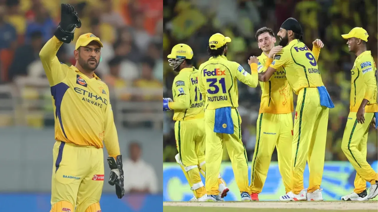 SRH VS CSK का मैच में नजर आएंगे धोनी... टीम के साथ आए नजर