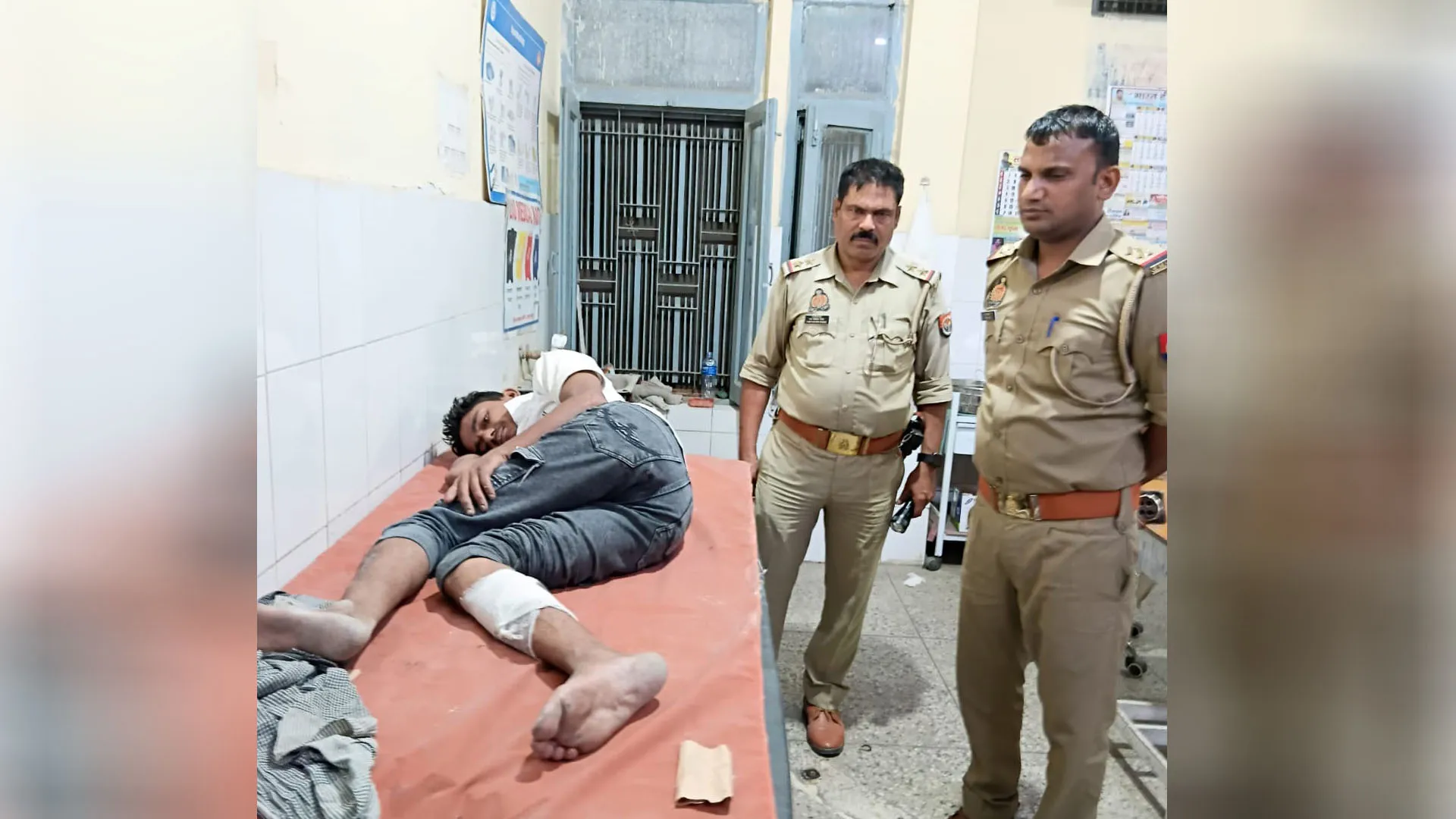 UP: पुलिस-लुटेरों में मुठभेड़, तीन दबोचे, एक के पैर में लगी गोली