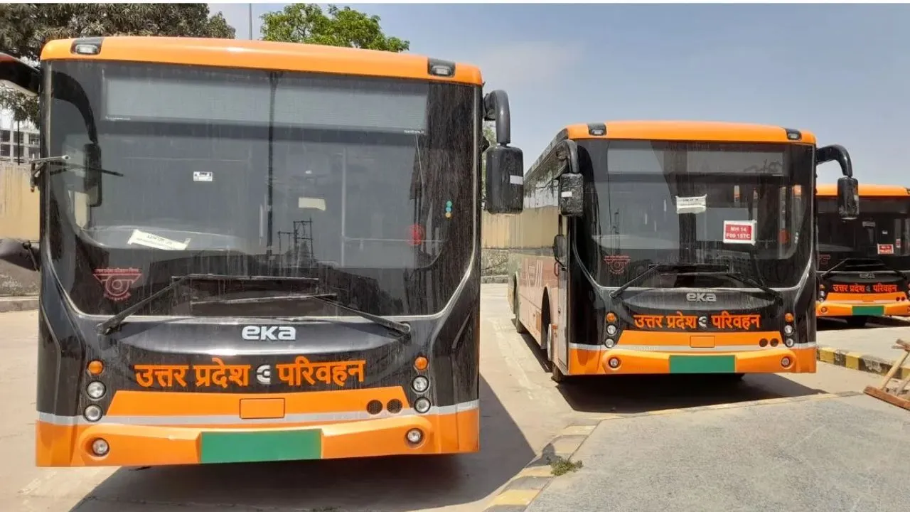 अयोध्या में ई-बस से कम किराए में करें सफर :  लखनऊ समेत इन मार्गों पर ट्रायल, लंबी दूरी का सफर होगा आरामदायक