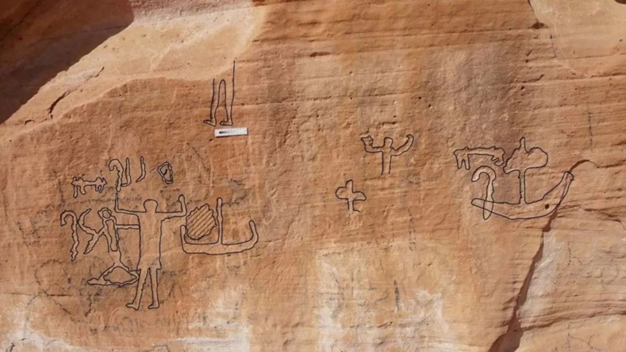 सिनाई की 5,000 वर्ष पुरानी शिलाकृति :  सत्ता, हिंसा और इतिहास का दृश्य दस्तावेज