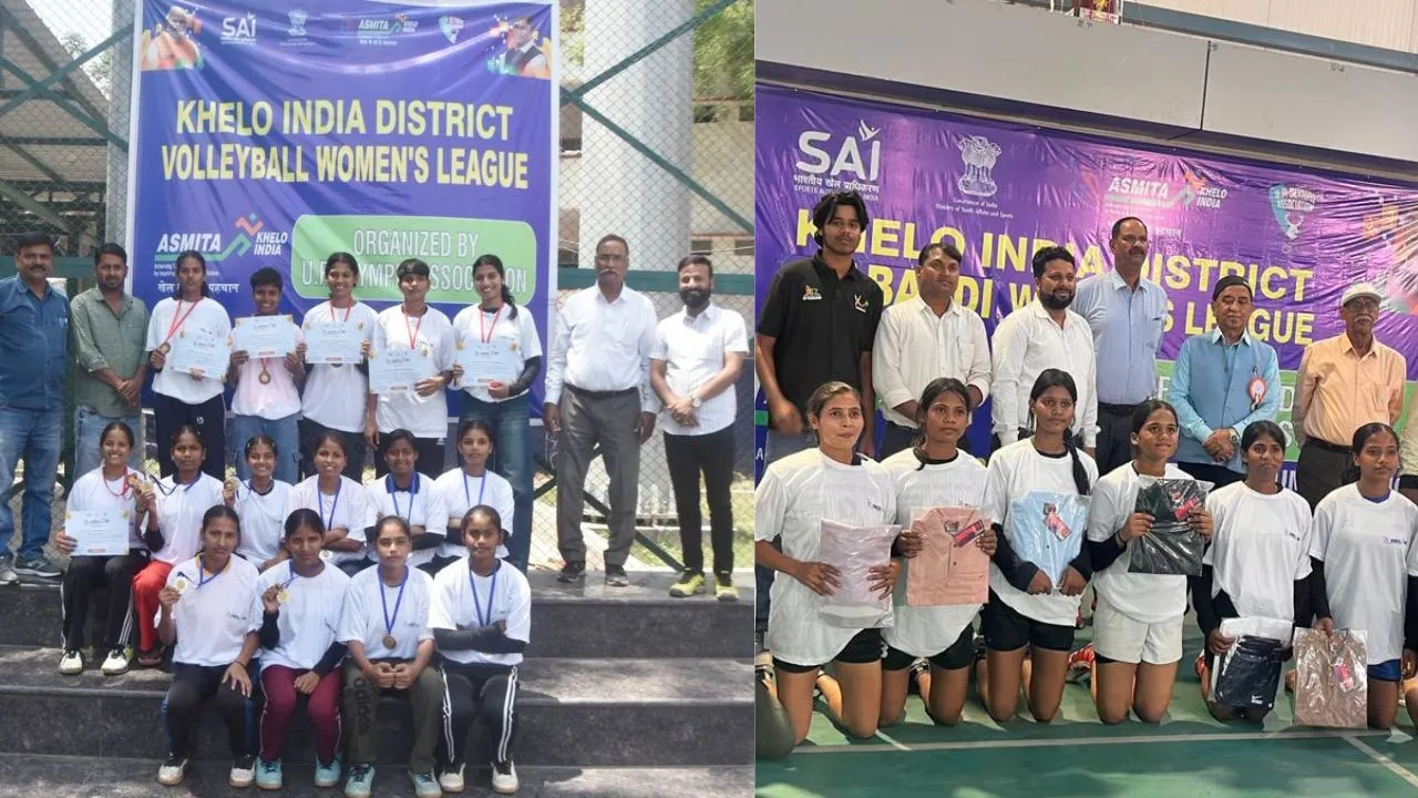 GGIC, केडी सिंह स्टेडियम और एलयू बना चैंपियन:  खेलो इंडिया महिला लीग में खिलाड़ियों का शानदार प्रदर्शन