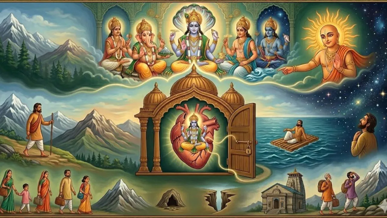 पौराणिक कथा:  हृदय रूपी मंदिर का रहस्य