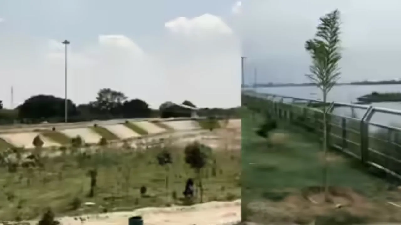 यूपी का नया ईको पार्क:  गोरखपुर में कूड़े के पहाड़ को बना दिया पर्यटन स्थल, सीएम योगी करेंगे लोकार्पण  