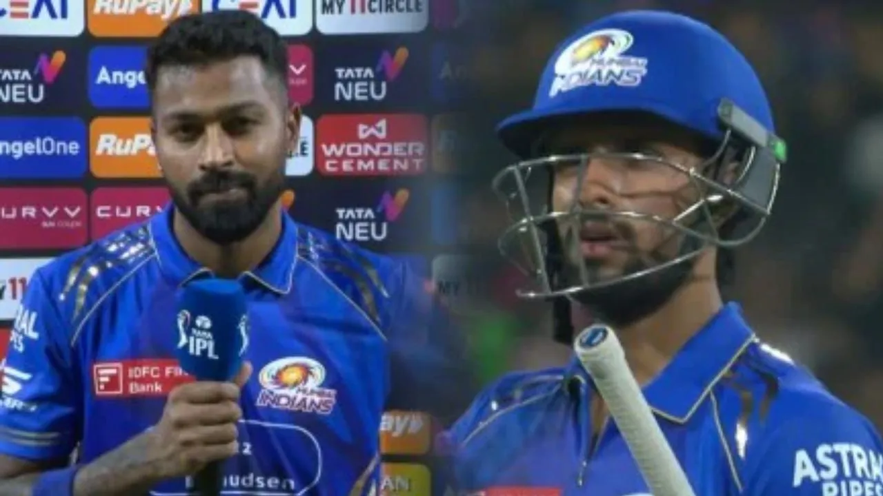  'तिलक वर्मा पर क्यों चिल्लाएं हार्दिक, बताया टीम के लिए जरुरी', आईपीएल 2026 में लगातार चार हार के बाद मुंबई के कप्तान को आया गुस्सा 