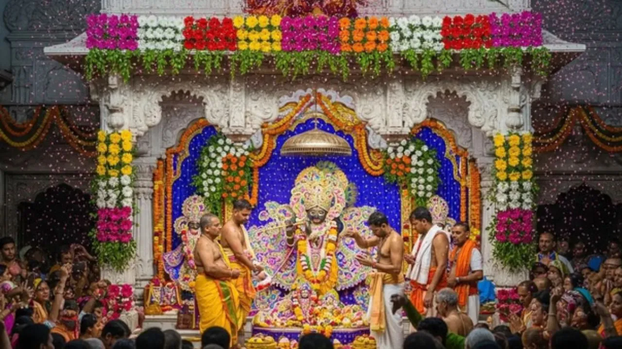 मथुरा प्रशासन ने बड़ा निर्णय,  बांके बिहारी मंदिर क्षेत्र में दुकानों-फ्लैटों के आवंटन में 'पहले आओ-पहले पाओ' सिद्धांत लागू 