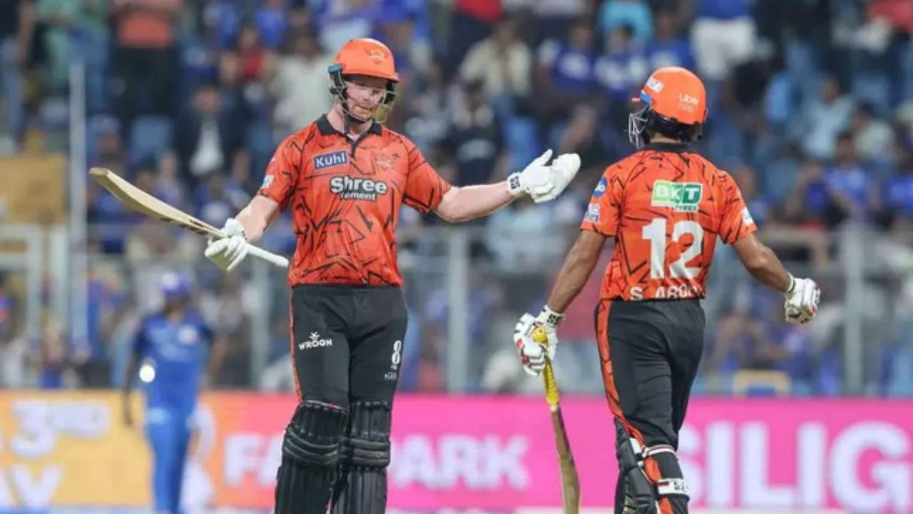 MI vs SRH :  ट्रेविस हेड और क्लासन का तूफान, मुम्बई इंडिया को हराकर सनराइजर्स हैदराबाद ने लगाया जीत का छक्का