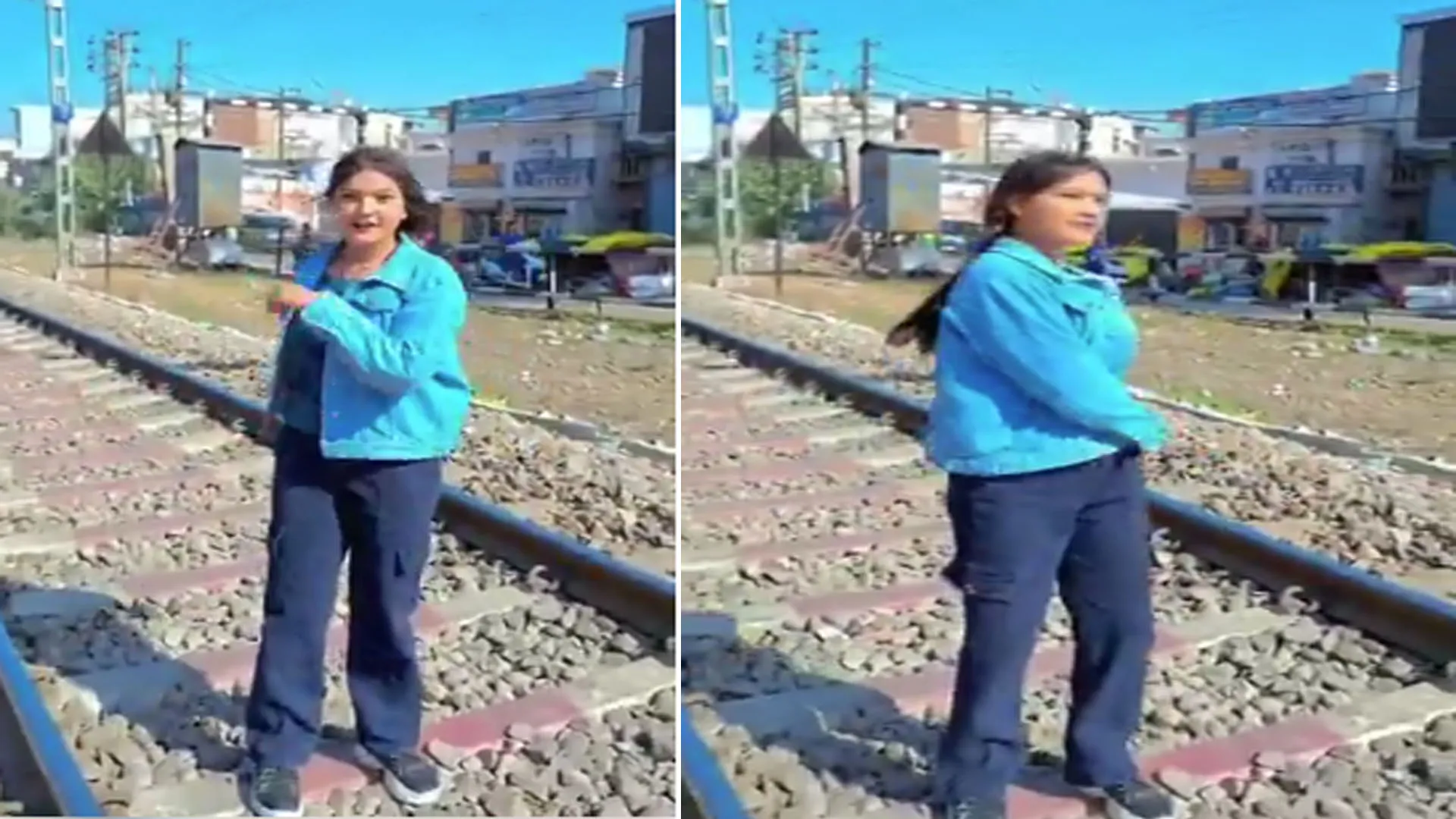 Bareilly: जान हथेली पर रखकर रेलवे ट्रैक के बीच दौड़ी रील गर्ल...आरपीएफ ने शुरू की कार्रवाई