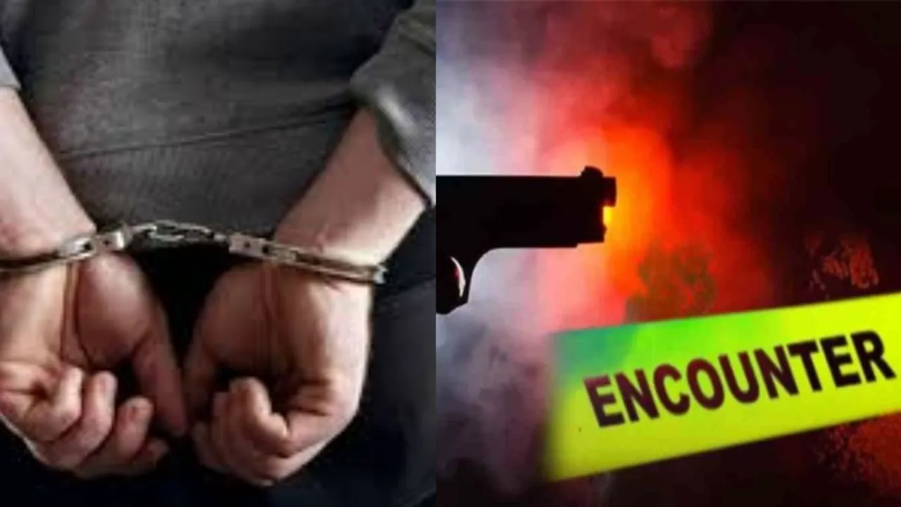 रायबरेली में इनामी बदमाश गिरफ्तार:  पुलिस मुठभेड़ के दौरान पैर में लगी गोली, गैंगस्टर एक्ट में था वांछित 