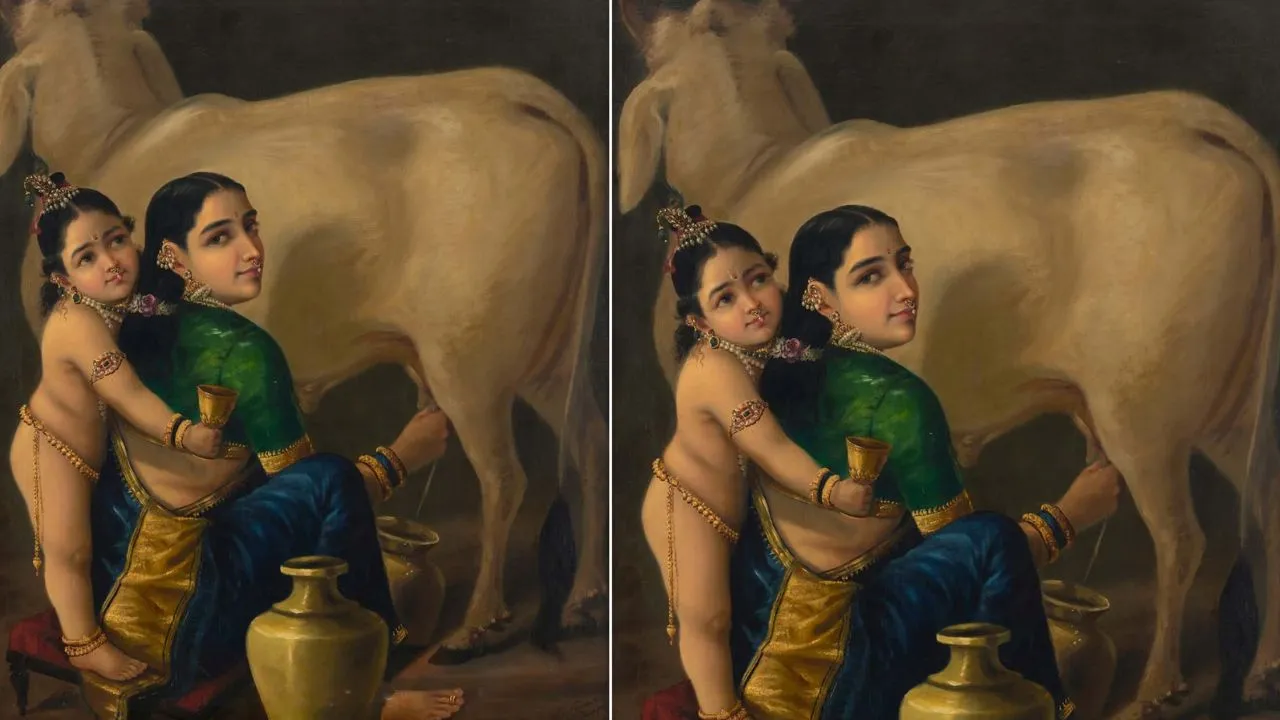 यशोदा और कृष्ण :  भारतीय कला की पुनर्पहचान