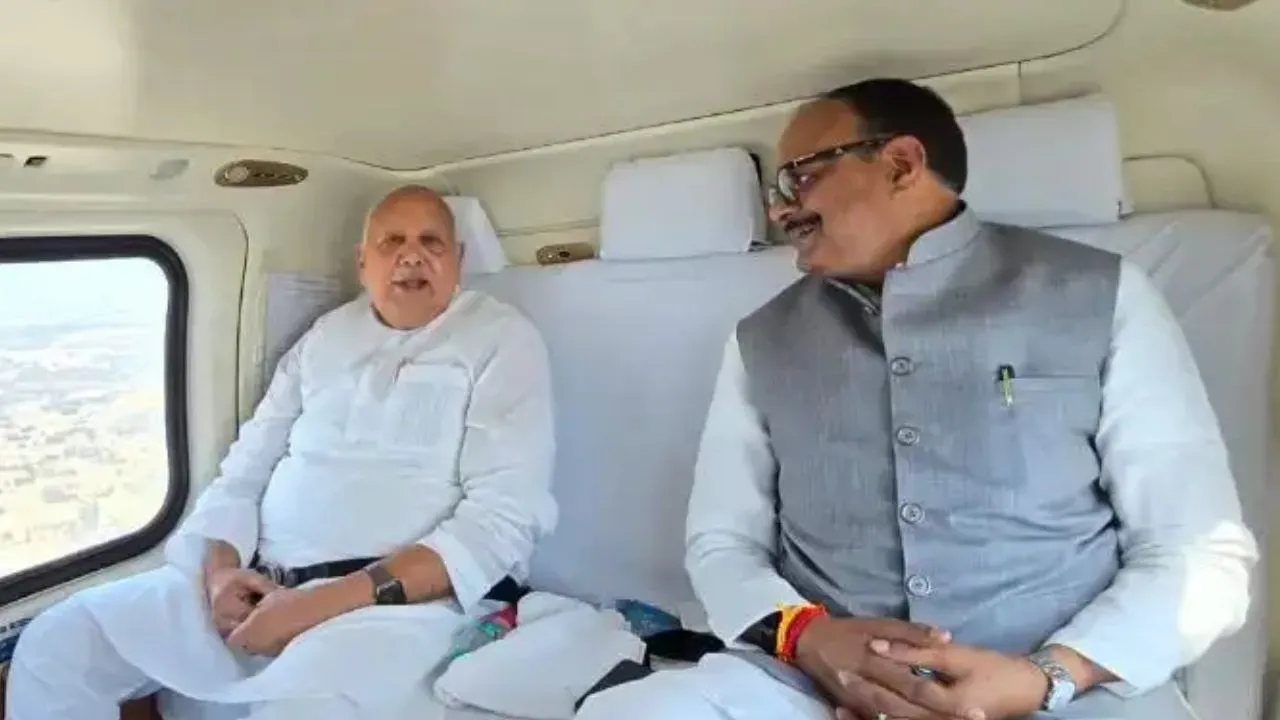 एक्शन मोड में योगी सरकार,  उप मुख्यमंत्री और कृषि मंत्री ने आपदा प्रभावि  जिलों का किया हवाई सर्वेक्षण, किसानों को जल्द राहत के निर्देश