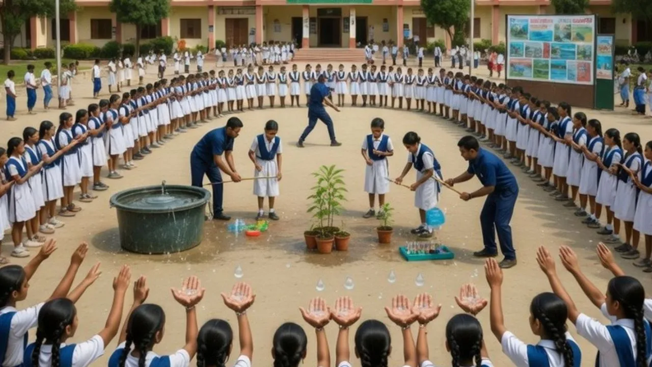 योगी सरकार की पहल,  स्कूलों में जल पखवाड़ा ‘कैच द रेन’ अभियान से स्कूलों में रोजाना गतिविधियां और रिपोर्टिंग