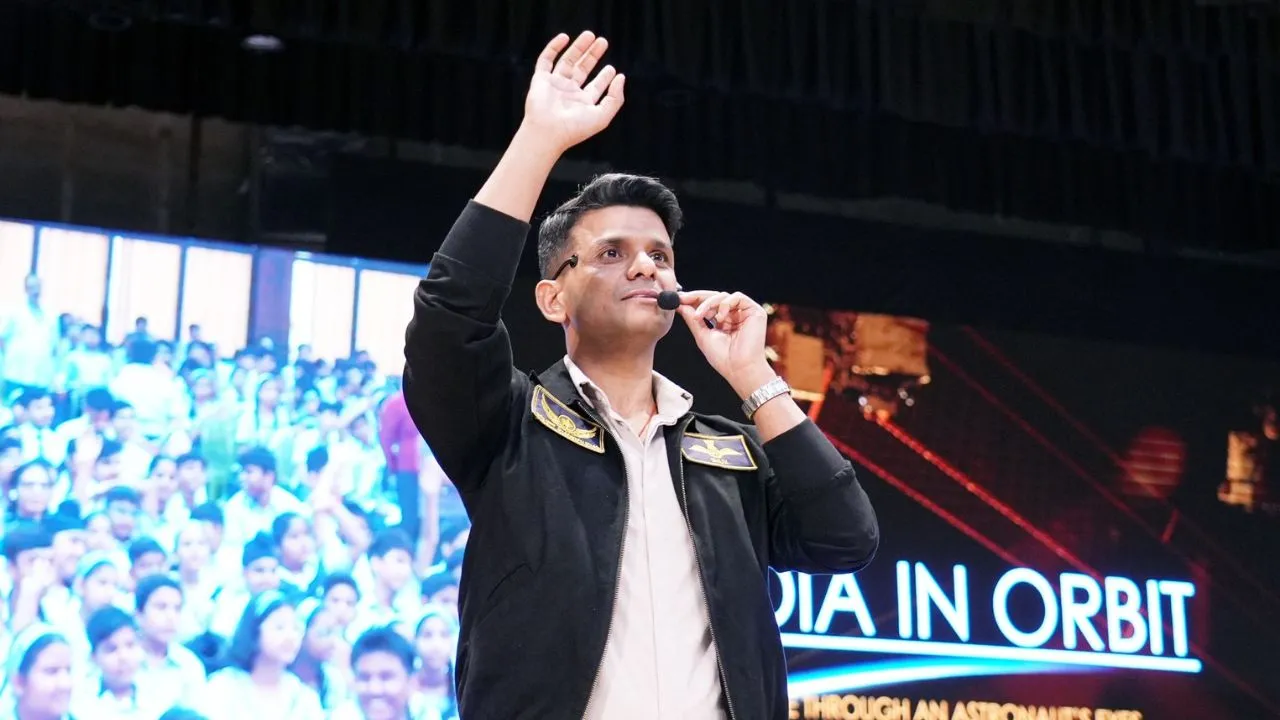 स्पेस फेस्टिवल-2026 :  अंतरिक्ष यात्री शुभांशु शुक्ला की घर वापसी से प्रेरित हुए हजारों छात्र, पैनल डिस्कशन का हुआ आयोजन