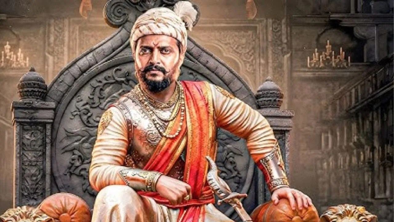  रितेश देशमुख ने दिखाया छत्रपति महाराज का रौद्र रूप:  बड़े परदे पर दिखेगी शिवाजी की गाथा, मेकर्स ने जारी किया नया पोस्टर