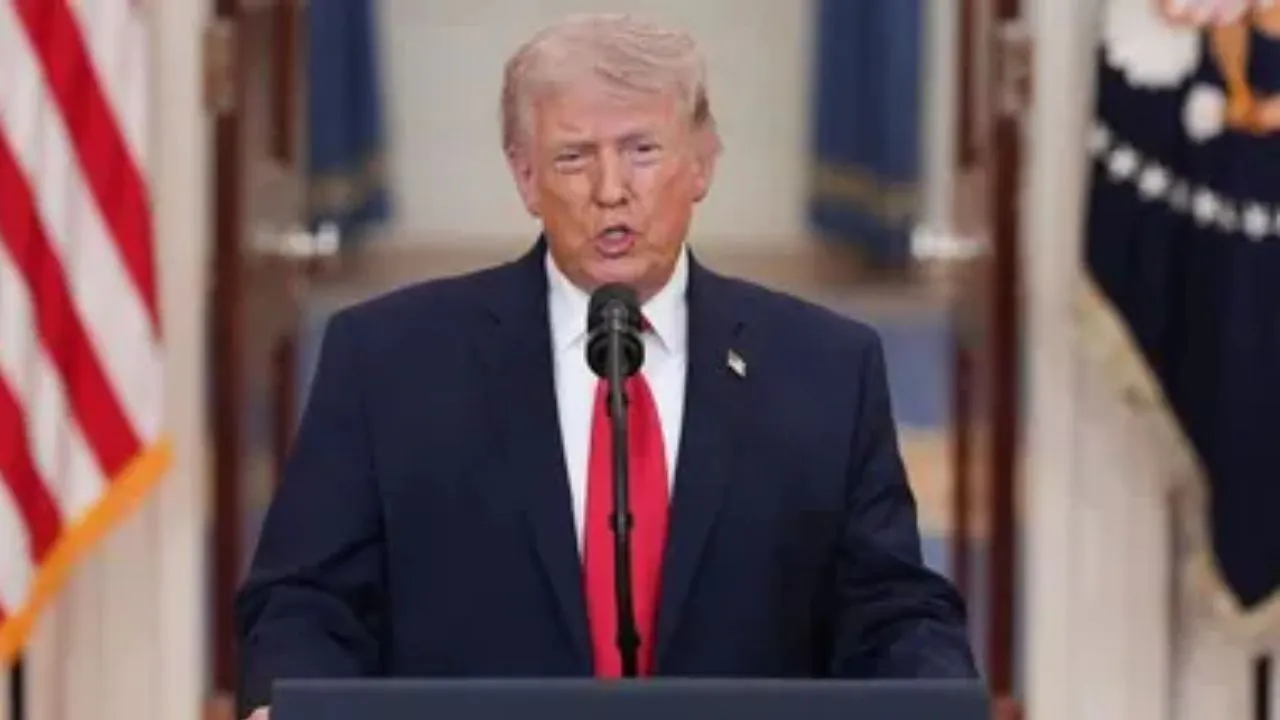 ईरान से जंग में जीत....  20 मिनट के संबोधन में ट्रंप का दावा, नहीं बना सके परमाणु हथियार, काम खत्म करेगी अमेरिकी सेना 