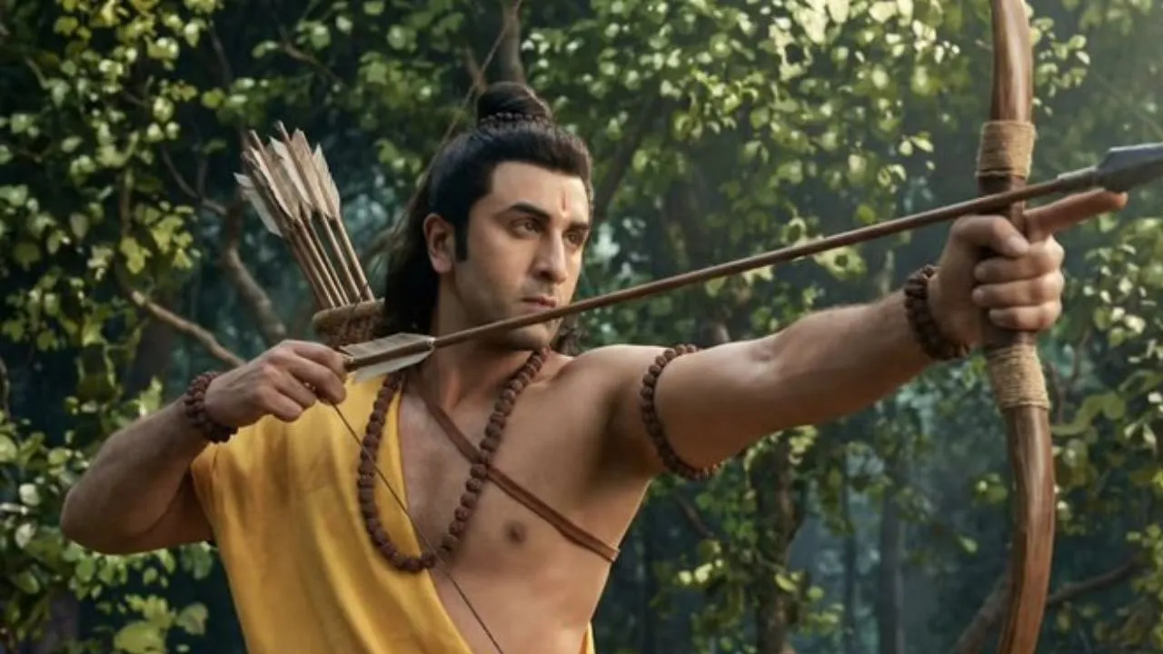 Ramayana First Glimpse :  राम के रूप में रणबीर कपूर की पहली झलक, हनुमान जन्मोत्सव पर फर्स्ट लुक हुआ वायरल  