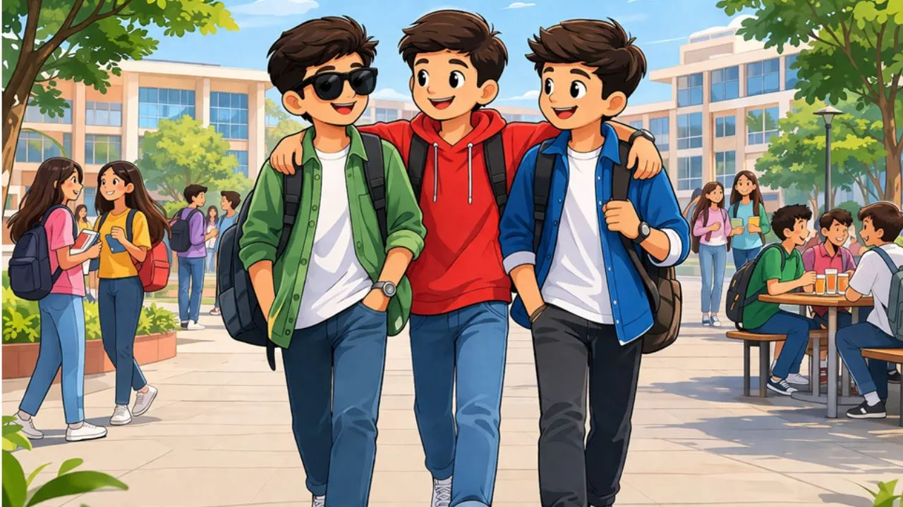 कैंपस का पहला दिन:  दोस्ती और नए सपनों की शुरुआत 