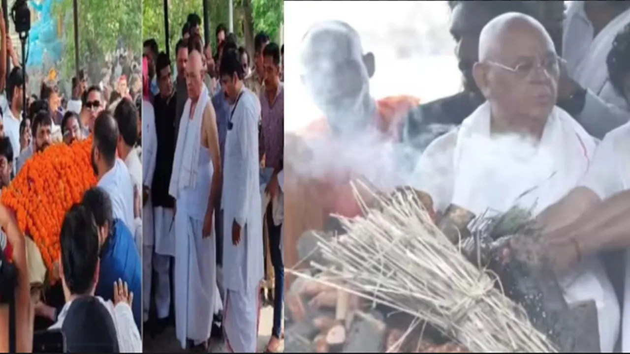 Prateek Yadav Funeral : पंचतत्व में विलीन हुए प्रतीक यादव, 'बैकुंठ धाम' में हुआ अंतिम संस्कार, ससुर अरविंद सिंह बिष्ट ने दी मुखाग्नि 