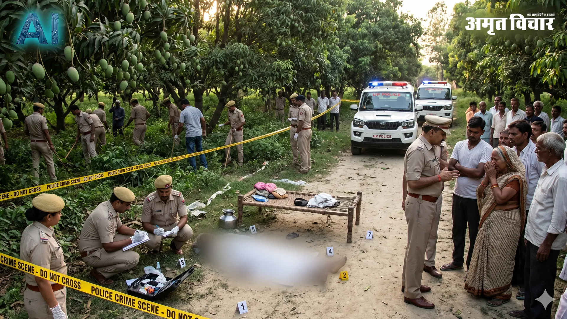 Bareilly : आम के बाग की रखवाली कर रहे किसान को गोलियों से भूना, हत्यारों की तलाश में पुलिस ने गठित की तीन टीमें