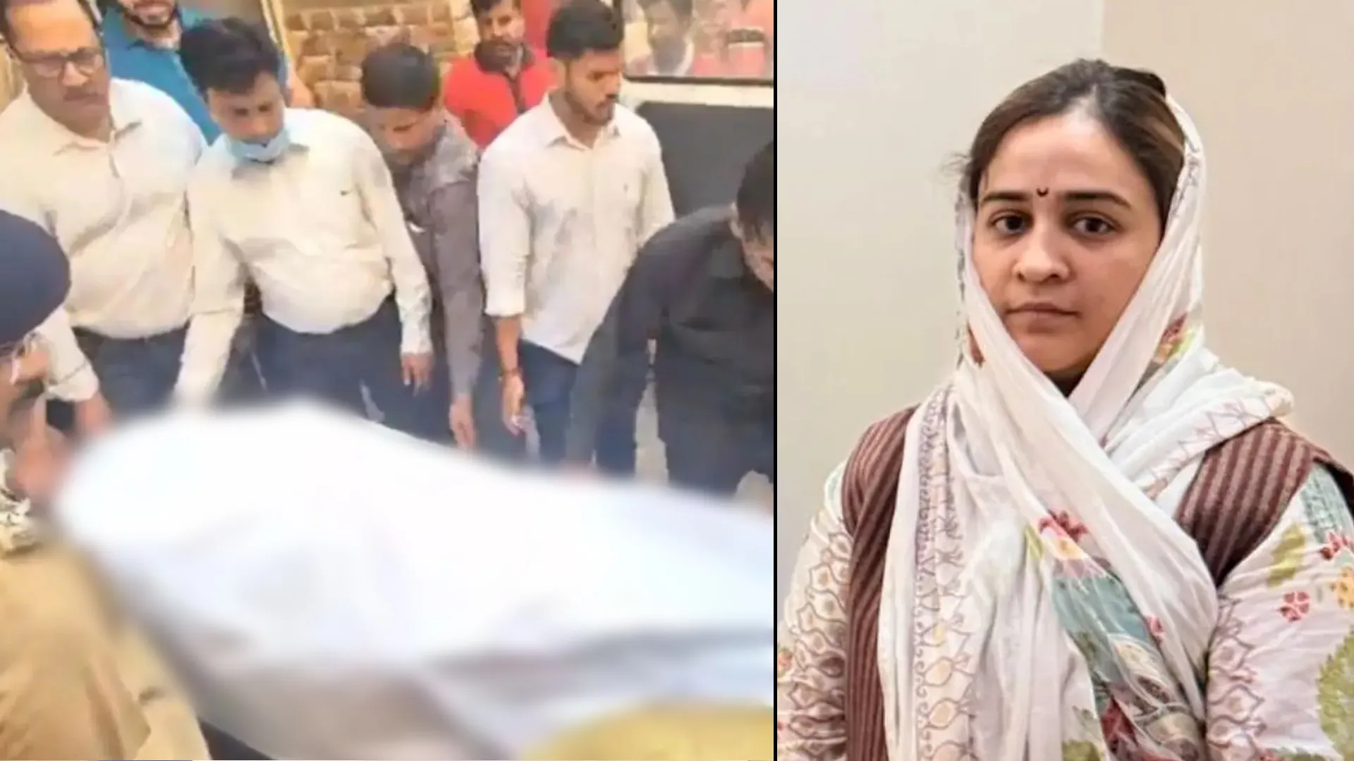 Lucknow : गोमतीनगर स्थित घर पहुंचा प्रतीक यादव का शव, गमगीन माहौल में अपर्णा भी पहुंचीं