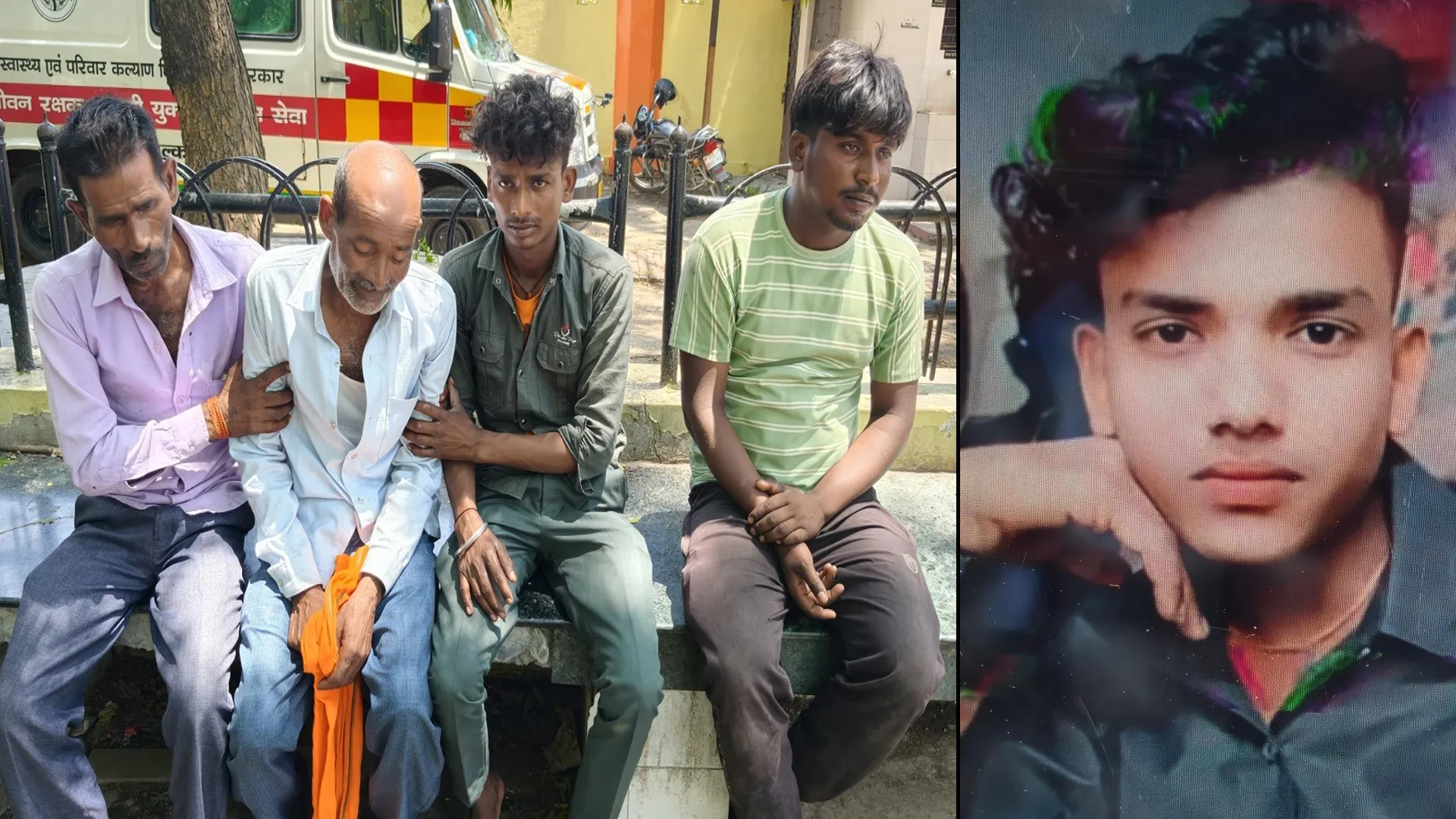 Rampur : ट्रैक्टर की टक्कर में बाइक सवार किशोर की मौत, भाई घायल