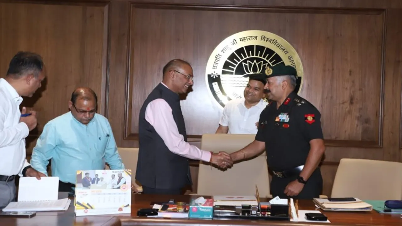  CSJMU और सिख लाइट इन्फैंट्री के बीच MoU, अब देश सेवा के साथ डिग्री भी लेंगे सेना के जवान