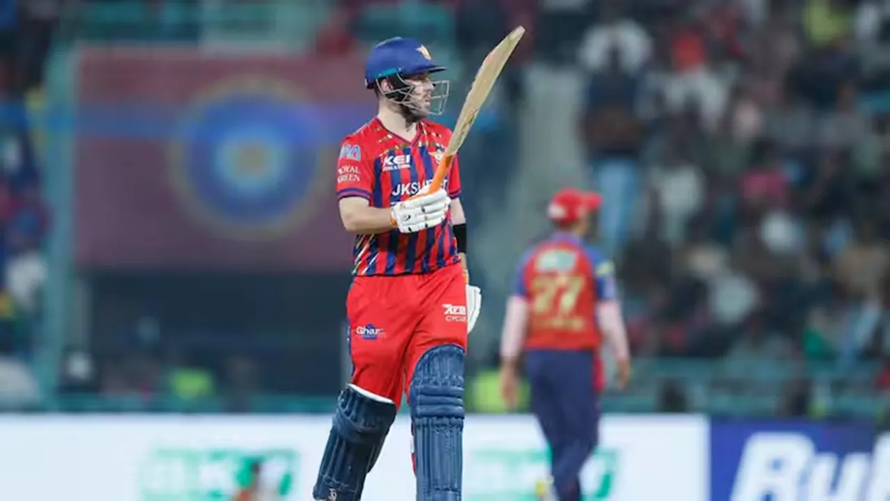 IPL 2026 : जोश इंग्लिश की दमदार बल्लेबाजी, लखनऊ ने पंजाब को दिया 196 रनों का लक्ष्य