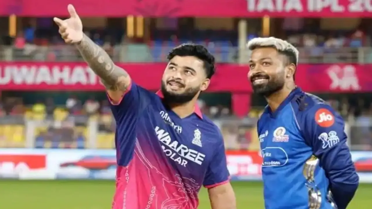 IPL 2026 : मुम्बई ने टॉस जीतकर चुनी पहले गेंदबाजी, राजस्थान करेंगा बैटिंग 