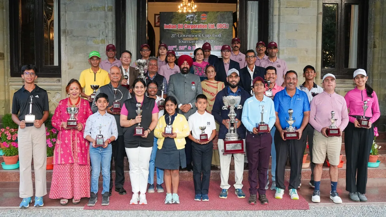 Uttarakhand News: गवर्नर्स कप गोल्फ टूर्नामेंट संपन्न, नौ राज्यों से 179 गोल्फरों ने लिया हिस्सा, राज्यपाल ने विजेताओं को प्रदान किए पुरस्कार 