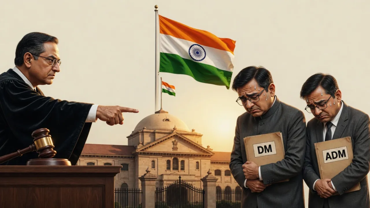 लखनऊ के DM-ADM को बिना अधिकार के केस दर्ज करना पड़ा भारी, HC ने लगाया 20-20 हजार का जुर्माना, जानें आखिर क्या है मामला
