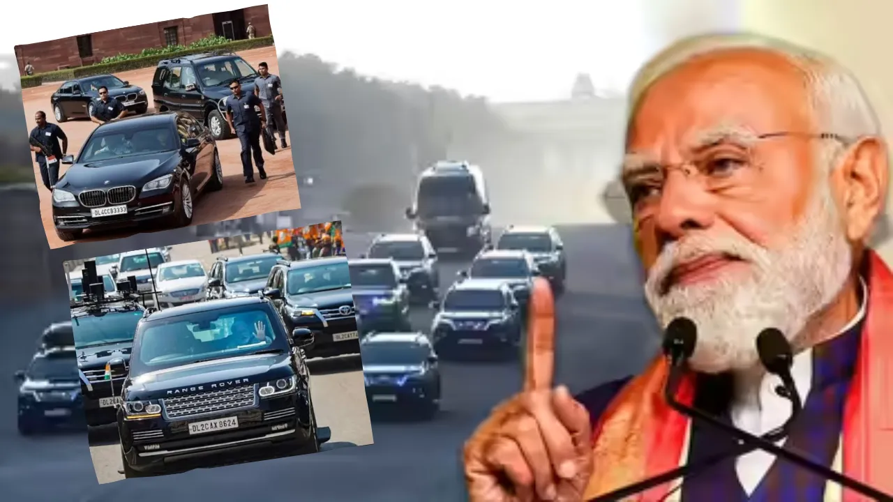 प्रधानमंत्री मोदी ने घटाईं अपने काफिले में गाड़ियां, देश के कई CMs ने भी किया अमल
