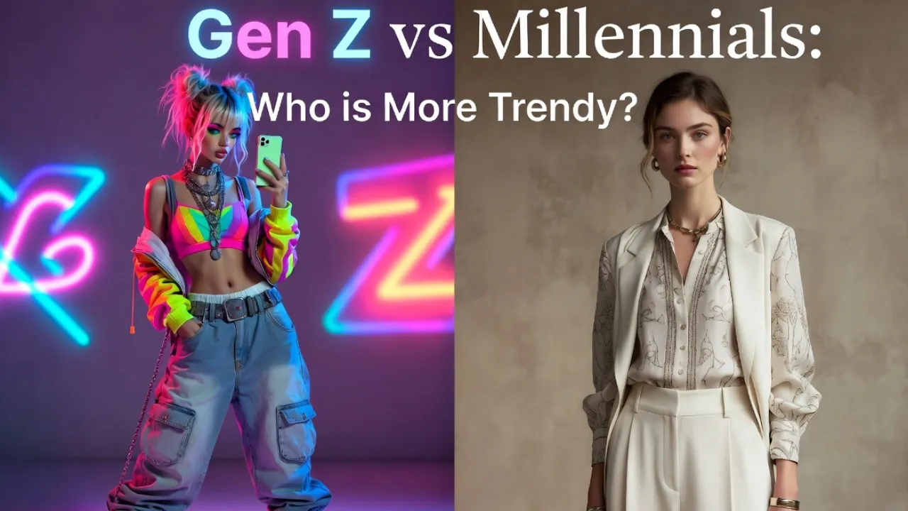 Gen Z VS Millennials... कौन है फैशन में सबसे ज्यादा ट्रेंडी ?