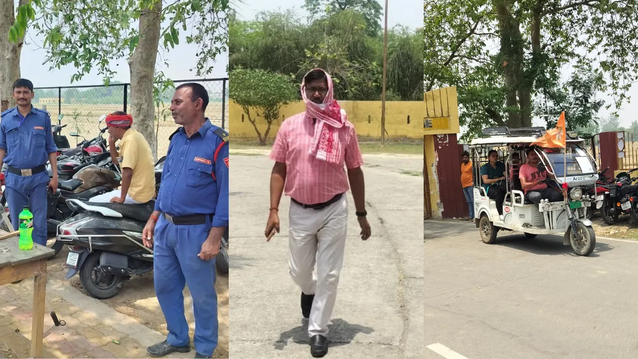 कृषि विश्वविद्यालय में प्रत्येक मंगलवार को घोषित हुआ ''नो व्हीकल-डे''... ई-रिक्शा और साइकिल से कार्यालय पहुंचे कुलपति, वैज्ञानिक और कर्मचारी