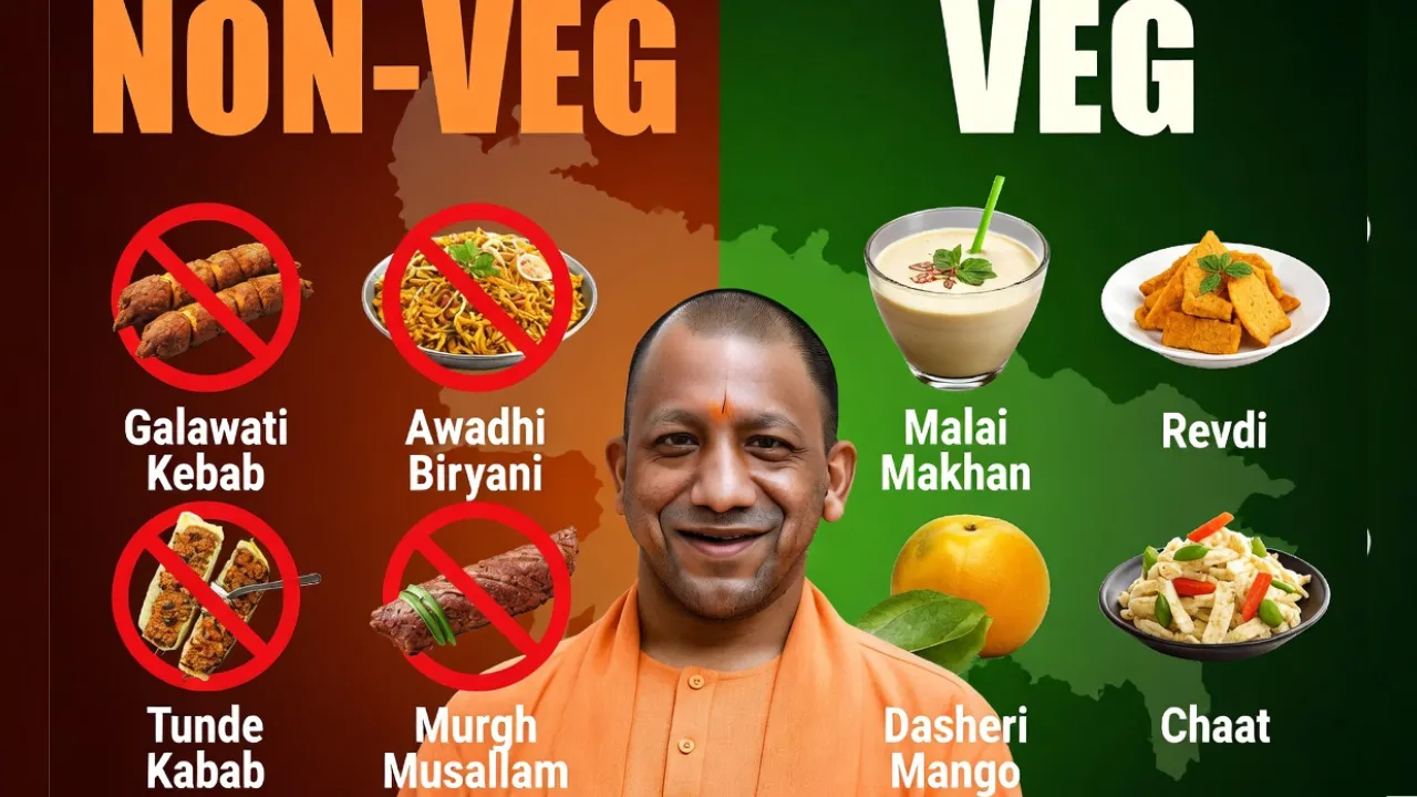 कबाब-बिरयानी पर चली कैंचीः ODOC मेन्यू से बाहर मांसाहारी व्यंजन, ये बनेंगे लखनऊ की पहचान