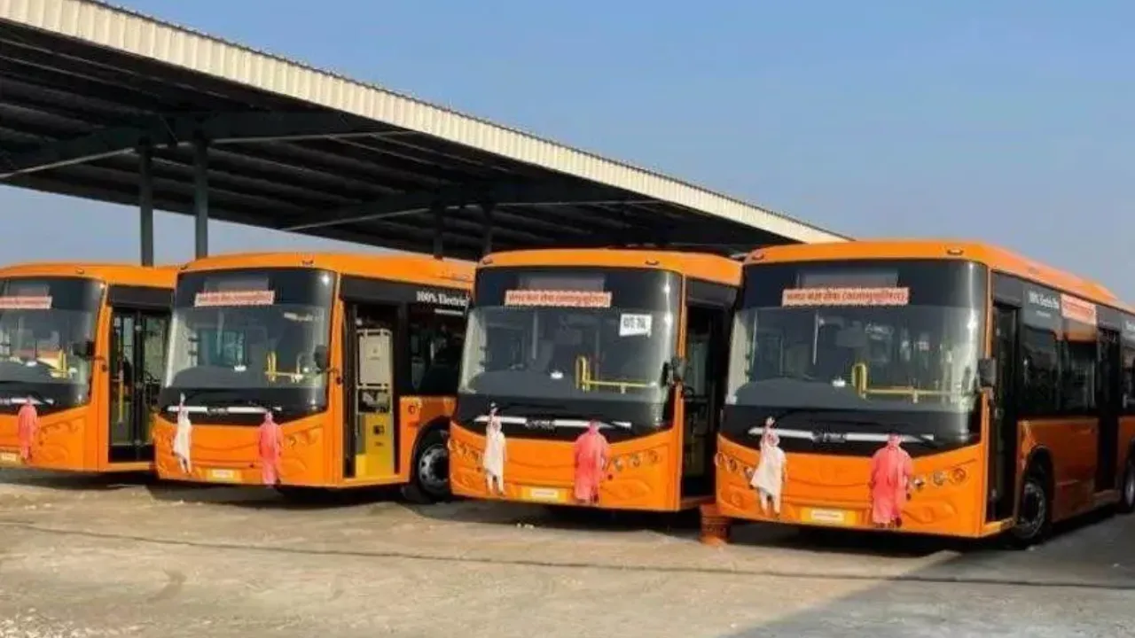 पांच रुपये घटा इलेक्ट्रिक एसी बसों का किराया, लखनऊ सिटी ट्रांसपोर्ट सर्विसेज की बैठक में दी गई मंजूरी