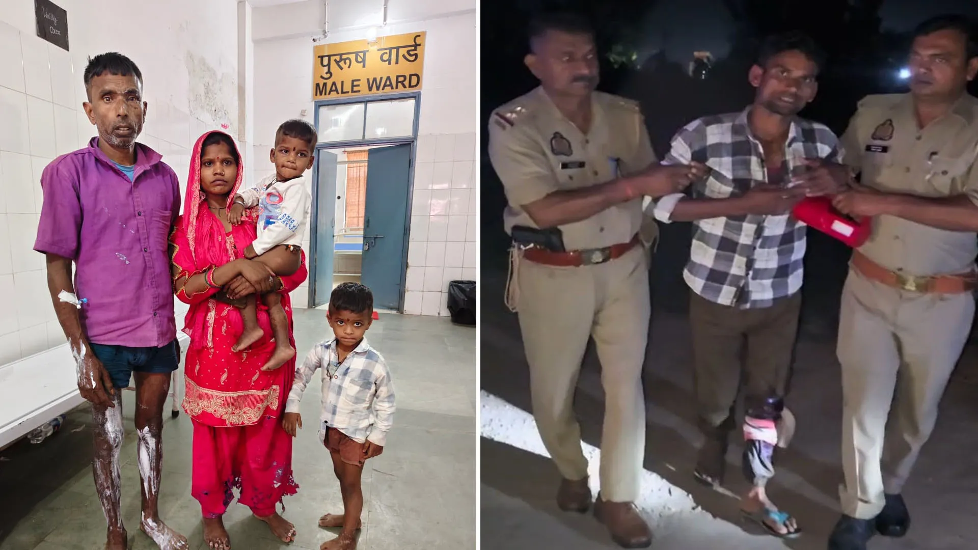 Bareilly : इकतरफा प्यार में सोते परिवार पर उड़ेला तेजाब, मुठभेड़ में सिरफिरा पड़ोसी गिरफ्तार
