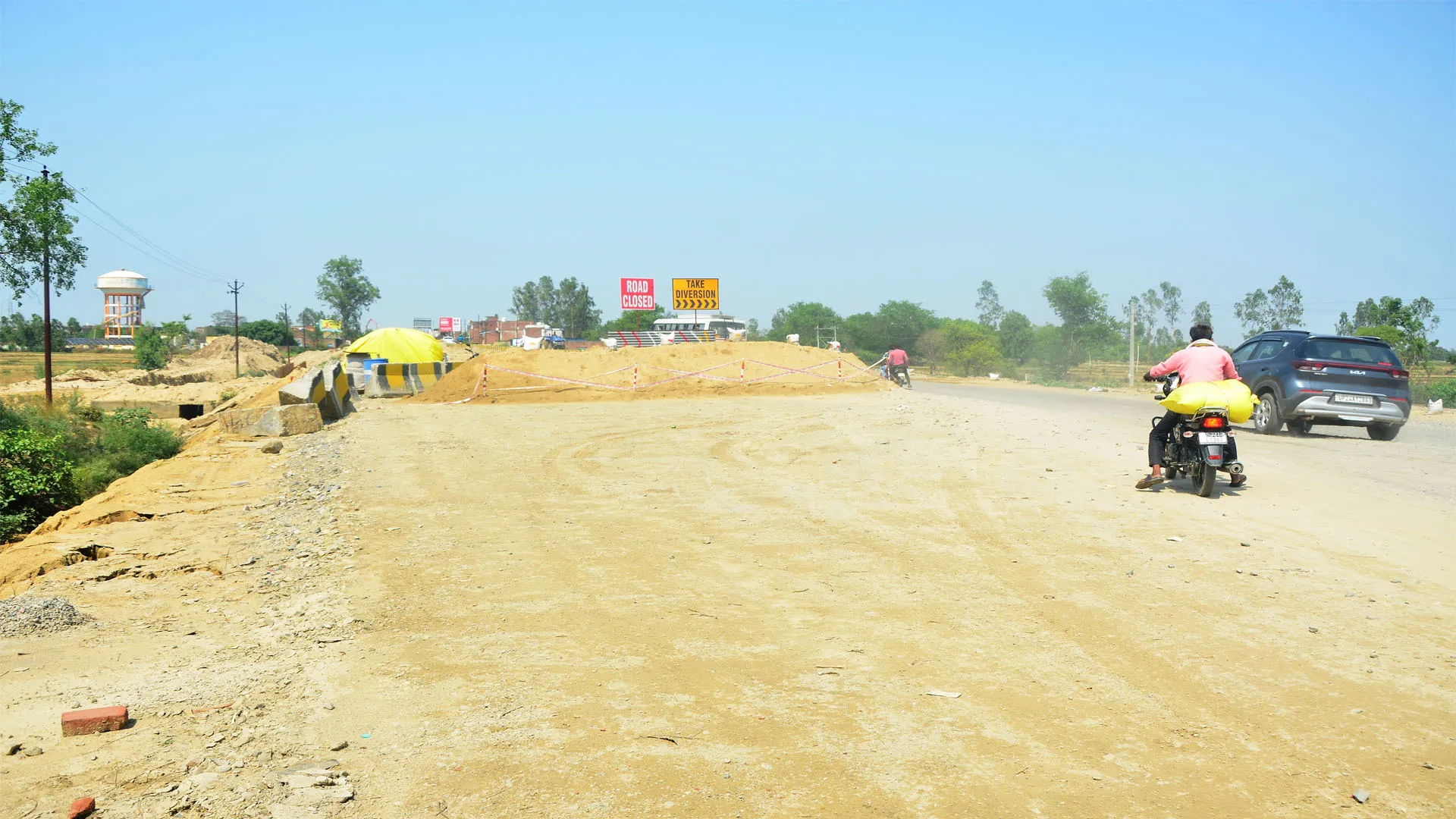 हरियाली पर आरी:बरेली-मथुरा हाईवे पर हजारों पेड़ कटे, ग्रीनरी अब रेगिस्तान की राह